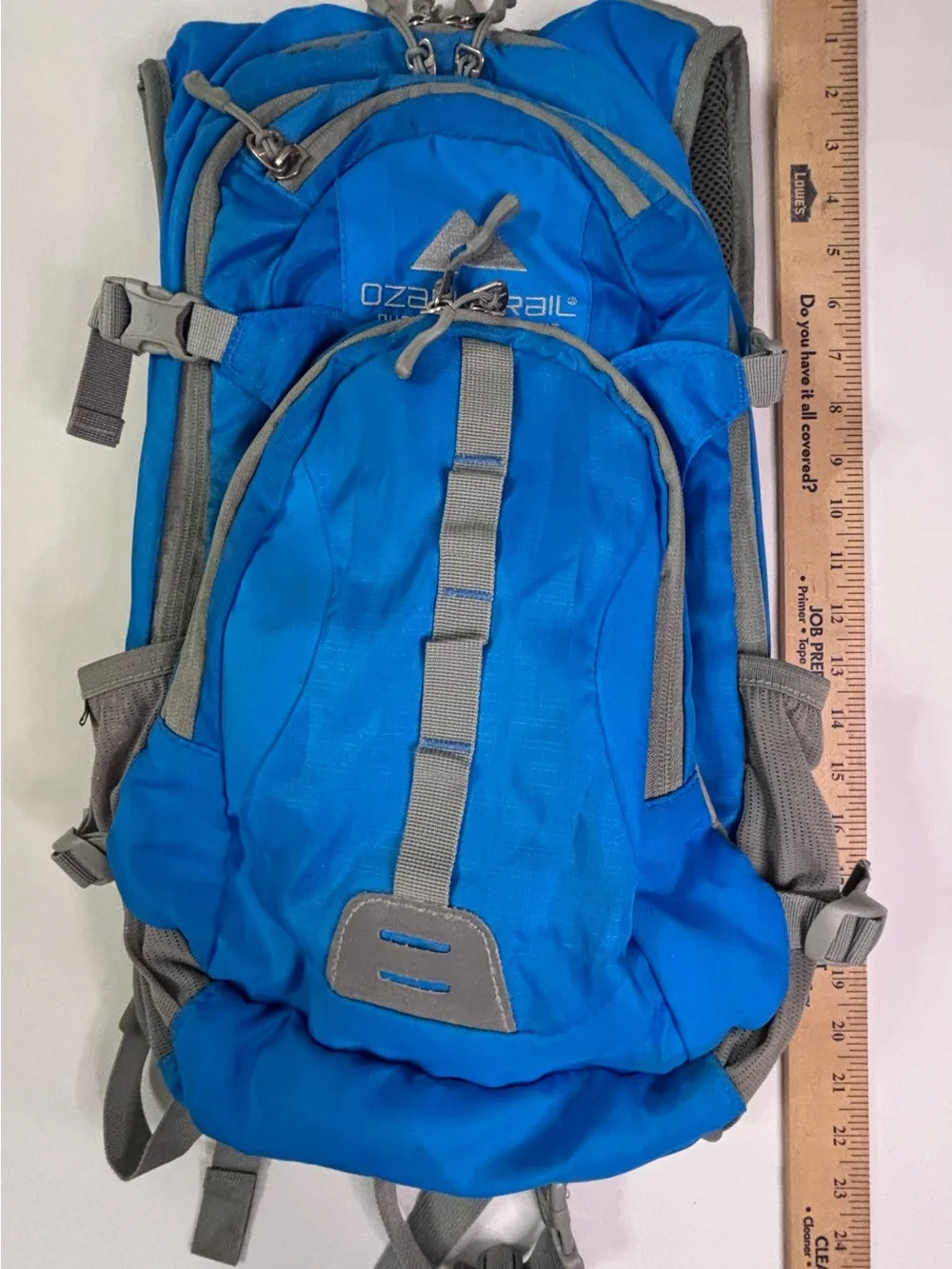 Ozark Trail 23L Riverdale Hydration Blue Hiking Backpack Gorpcore Utilitarian